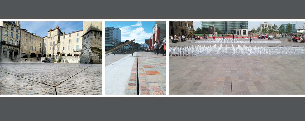 Urban Surface Design - SQUARES + PLAZAS