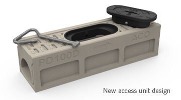 MonoDrain access unit