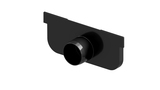 ACO Easyline H50 Outlet Endcap, black with 32mm dia outlet