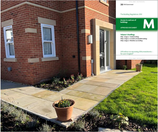 The Front Cover of Document M Building Regulations for England