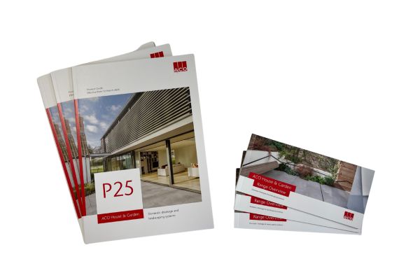 Key lACO H&G Literature for merchants: P25 Product Guide and Range Overview booklet