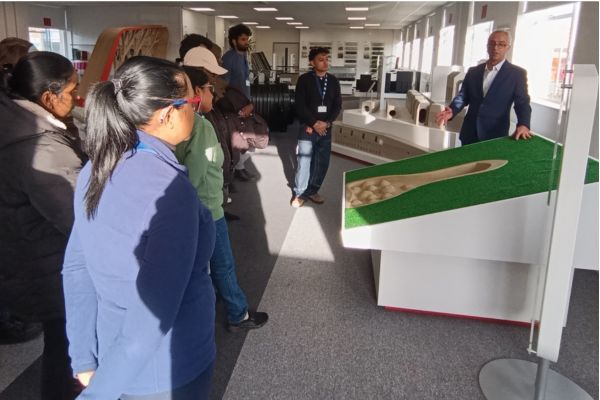 A group in the ACO academy learning about ACO product