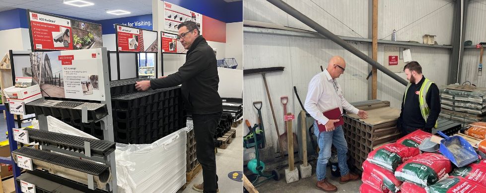 ACO ASMs visiting builders merchants